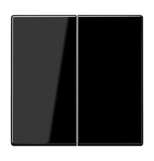 Центральная плата 2 группы стандарт; дюропласт; черный LS1702SW Jung