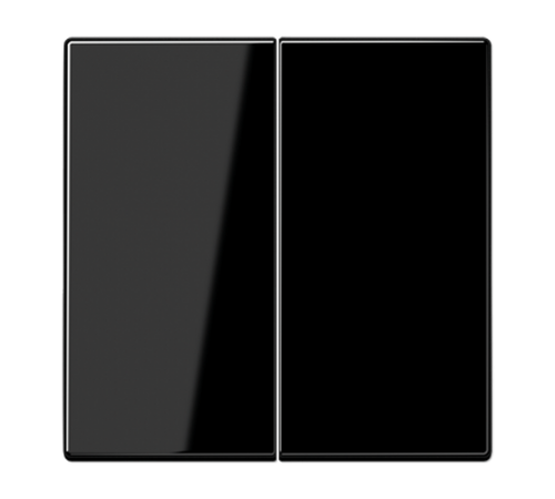 Центральная плата 2 группы стандарт; дюропласт; черный LS1702SW Jung