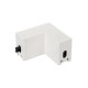 Коннектор угловой NEO-CLIP-38-CON-L-WH  026845  Arlight