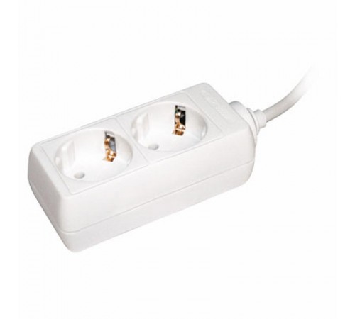 Удлинитель  У02К-выкл. 2 места 2Р+РЕ/3 метра 3х1мм2 16А/250В   WYP10-16-02-03-ZK-N  IEK