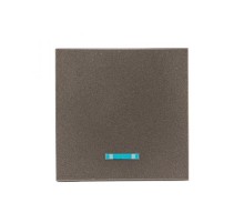 Валенсия лицевая панель выключателя 1-кл. с индикатором 10А графит EKF PROxima   ESV10-L-121-60   EKF