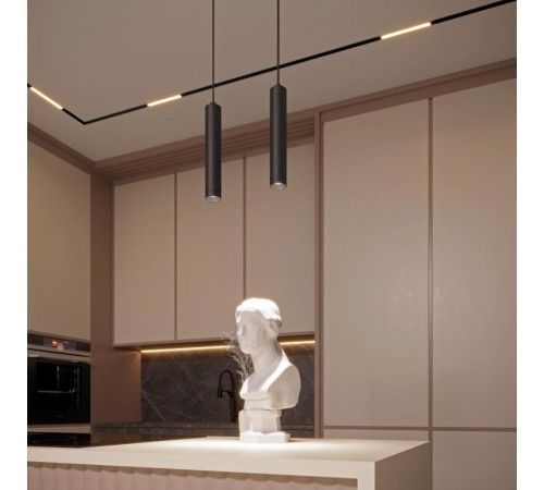 Светильник MAG-ORIENT-FLAT-L690-24W Warm3000 (BK, 80 deg, 48V) ( IP20 Металл, 3 года)  035569 Arlight