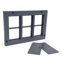 Рамка приборная на 12 модулей для лючка C-Line 24  cl-rp-12-24  EKF