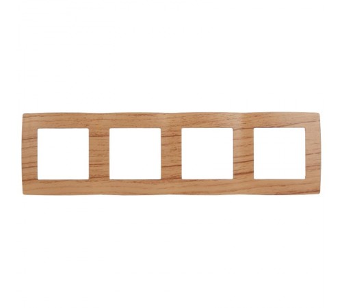Рамка на 4 поста 12-5004-09  ,  дуб  Б0014779  ЭРА