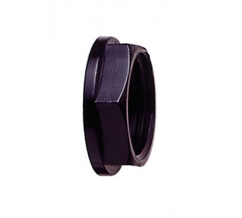 Гайка LNPB/M25, PA6, черный, резьба М25, 10 шт. в пачке  7TCA296000R1857  ABB