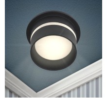 Светильник встраиваемый декоративный DK93 BK MR16/GU5.3 черный  Б0054365  ЭРА