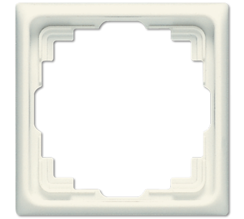 Рамка для инсталляции в кабельных каналах, однократная; слоновая кость  CD581KW  Jung