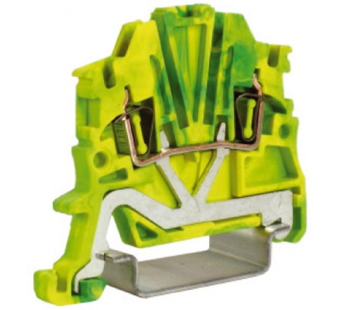 Зажим для заземления HTE.1 . 1.5 кв.мм желто-зеленый  ZHT400  DKC