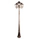 Светильник декоративный уличный PL638 3*60W 230V E27 650*570*2290мм, черное золото (столб)  11646  Feron