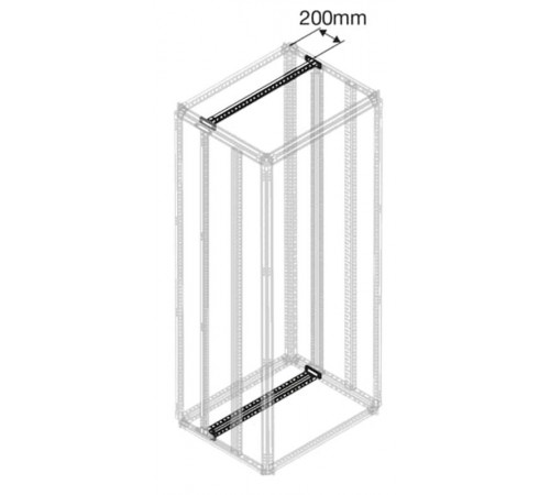 Профиль гальв.для каб.секц. D=400мм(2шт)1STQ001336B0000  ABB