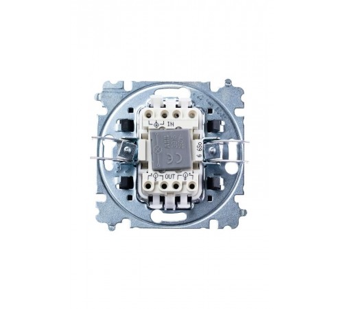 ABB Levit Антрацит / дымчатый чёрный Переключатель 1-кл. с подсветкой ориентационная  3559H-A06446 63W  2CHH590646A6063  ABB