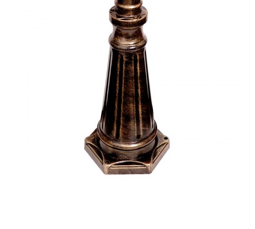 Светильник декоративный уличный PL638 3*60W 230V E27 650*570*2290мм, черное золото (столб)  11646  Feron