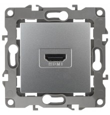 Розетка HDMI 12-3114-03  ,  алюминий  Б0027483  ЭРА