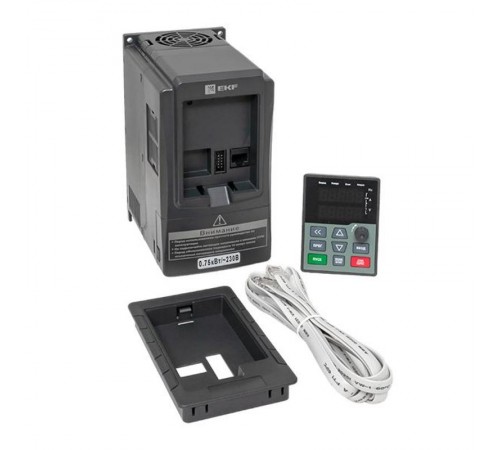 Преобразователь частоты 0,75/1,5кВт 1х230В VECTOR-100 EKF PROxima  VT100-0R7-1B  EKF