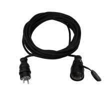 Удлинитель-шнур КГ 3х1.5 10 м, морозостойкий, с/з, 16 А, 3500 Вт, IP44 (Сделано в России)  11-7071  REXANT