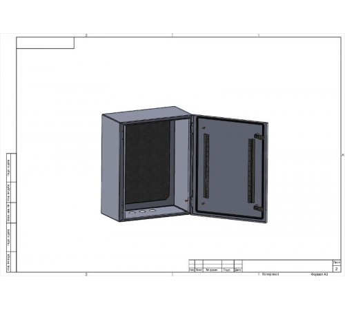 Корпус металлический  OPTIMA ЩМП-140.65.28 (1400х650х285) IP54 У2 серый   Б0061609  ЭРА