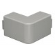 Крышка внешнего угла кабельного канала WDK 40x60 мм (ПВХ,серый) (WDK HA40060GR)  6021697  OBO Bettermann