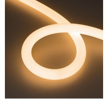 Светодиодная лента герметичная MOONLIGHT-TOP-FP-X1088-D25mm 24V Warm2700 (20 W/m, IP65, 5m, wire x1) (Arlight, Вывод кабеля прямой)  038864  Arlight