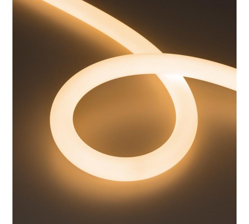 Светодиодная лента герметичная MOONLIGHT-TOP-FP-X1088-D25mm 24V Warm2700 (20 W/m, IP65, 5m, wire x1) (Arlight, Вывод кабеля прямой)  038864  Arlight