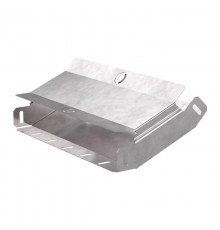 Угол вертикальный внутренний 45 градусов с крышкой Стандарт 300х50  PR16.0541  Промрукав