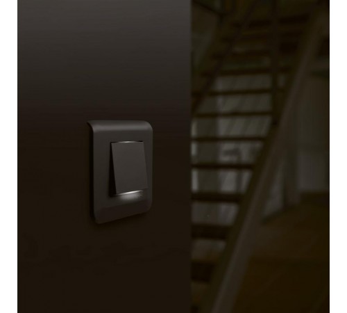 Рамка - Mosaic - 2 модуля - матовая черная  079042L  Legrand