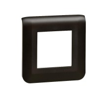 Рамка - Mosaic - 2 модуля - матовая черная  079042L  Legrand