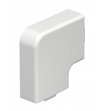 Крышка плоского угла кабельного канала WDK 15x40 мм (ПВХ,белый) (WDK HF15040RW)  6192769  OBO Bettermann