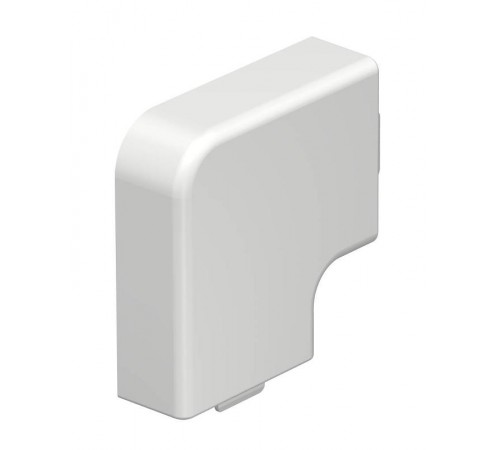 Крышка плоского угла кабельного канала WDK 15x40 мм (ПВХ,белый) (WDK HF15040RW)  6192769  OBO Bettermann