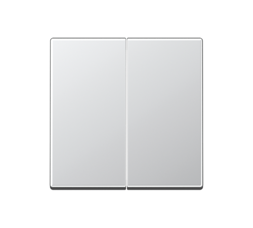 Двойная клавиша для балансирных механизмов выключателей (кнопок), в комплекте с AS90-5HP (крепежный элемент), возможно IP44; дюропласт; алюминий; A500