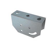 Универсальная потолочная скоба S:2,0 мм INOX304  UPD INOX304  КМ - профиль