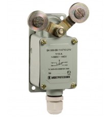 ВК-300-БВ-11-67У2-21, V-образный рычаг с роликом на каждом плече, cамовозврат, ступень 2- 51мм, IP67, выключатель концевой  ET511646  Электротехник