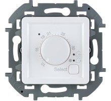 Inspiria Белый Термостат для тёплых полов с внешним датчиком без рамки  673810  Legrand