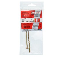 Саморез ШУж 6,0х130 пот. гол. (2 шт) - пакет ( 0,033 кг)  102526  Tech-KREP