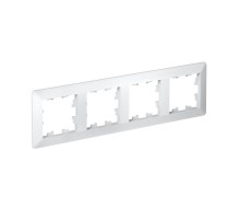 AtlasDesign Air Рамка 4-ая, Белый / Дымчатый Белый  ATN220104  SE