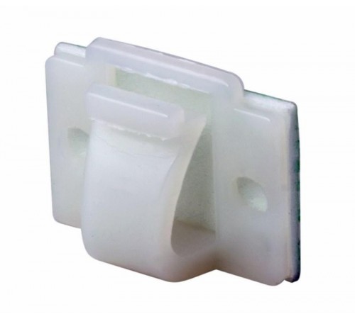 Площадка самоклеящаяся c клипсой под шлейф (ПКШ) 20х14 мм, упаковка 100 шт.  07-2320  REXANT