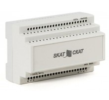 SKAT-12-6,0 DIN источник питания 12В 6А пластиковый корпус под DIN рейку 35 мм  586  Бастион