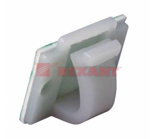 Площадка самоклеящаяся c клипсой под шлейф (ПКШ) 20х14 мм, упаковка 100 шт.  07-2320  REXANT