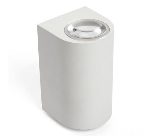 Светильник уличный светодиодный, 2*5W, 800Lm, 3000K, белый DH053  48479  FERON