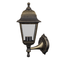 Светильник садово-парковый NOF-PG30-002-IP44-E27 (4 грани черный под бронзу)  80489   Navigator