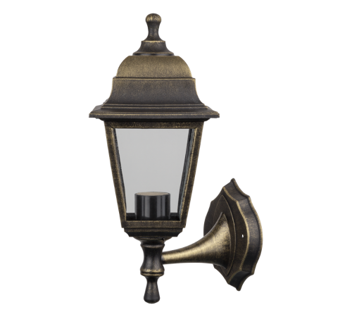 Светильник садово-парковый NOF-PG30-002-IP44-E27 (4 грани черный под бронзу)  80489   Navigator