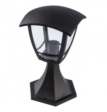 Светильник садово-парковый   ДТУ 07-8-001 Валенсия черный 4 гранный напольный IP44 светодиодный 8Вт 3000K   Б0064260  ЭРА