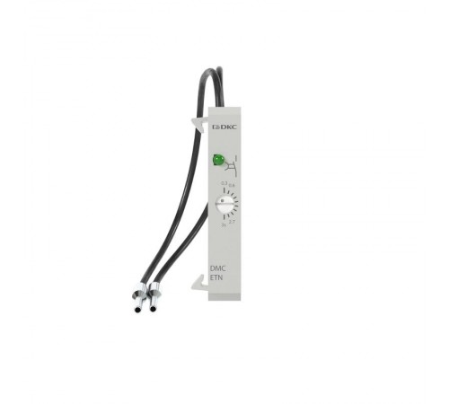 Таймер для миниконтакторов DMC и реле DCR для монтажа справа с задержкой на отключение 1-10с 100-240В AC/DC  DMCETF10V240  DKC