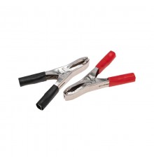 Зажим крокодил, длина 98 мм, ток 50A, (2шт.) (пакет)  16-0018-9  REXANT