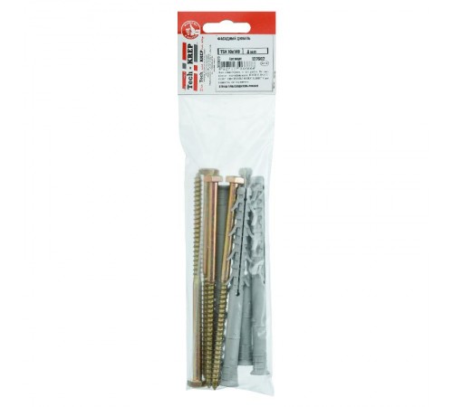 Фасадный дюбель TSX 10х140 (4 шт)- пакет ( 0,18 кг)  127602  Tech-KREP