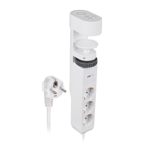 Удлинитель  ETD-03U-150-wh (3 x 1,5) заземл., выкл.  .5059535  Jazzway