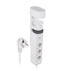 Удлинитель  ETD-03U-150-wh (3 x 1,5) заземл., выкл.  .5059535  Jazzway