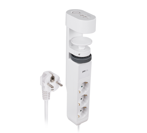 Удлинитель  ETD-03U-150-wh (3 x 1,5) заземл., выкл.  .5059535  Jazzway