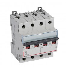 Выключатель автоматический четырехполюсный DX3 10000 4А B 16кА  409061  Legrand