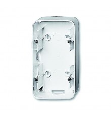 Коробка для открытого монтажа, 2 пост, серия Reflex SI, цвет альпийский белый  1799-0-0980   2CKA001799A0980  ABB