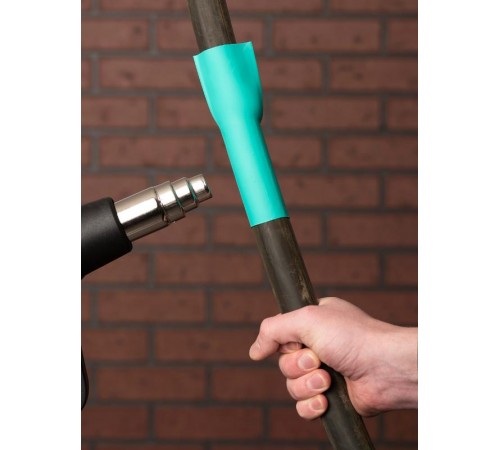 Термоусаживаемая трубка ТУТ нг 30/15 зелёная EKF PROxima  tut-30-j  EKF